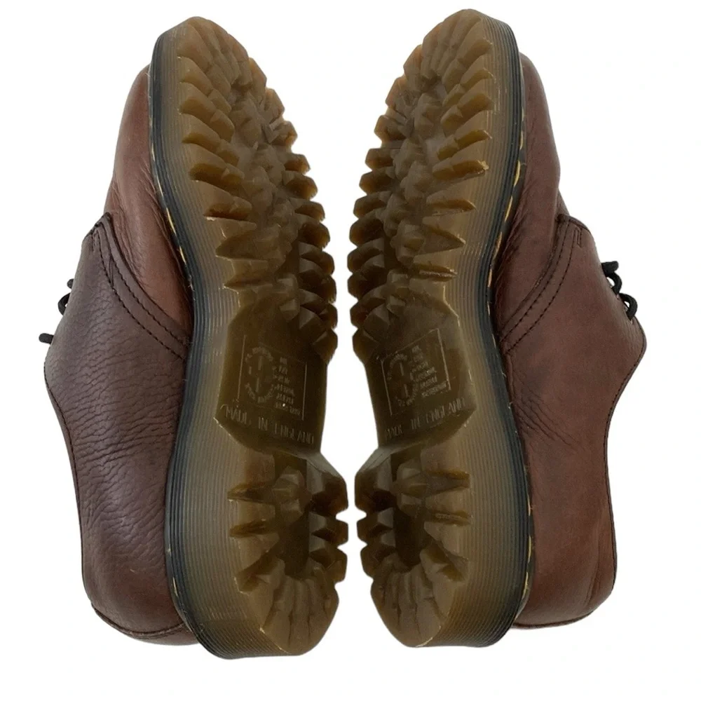 Dr. Marten Vintage Brown Leather Classic Oxfords - Made in England